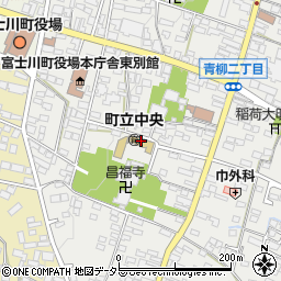 富士川町立　第４保育所周辺の地図