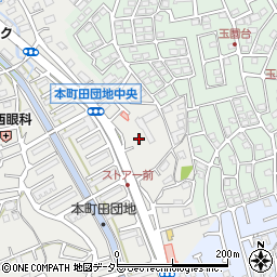 東京都町田市本町田4367-10周辺の地図