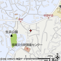 千葉県千葉市中央区南生実町1228-2周辺の地図