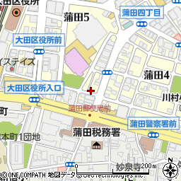 ラノズ LANO'S 蒲田店周辺の地図