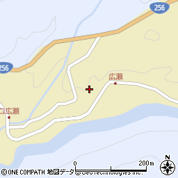 長野県木曽郡南木曽町寺周辺の地図