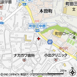 東京都町田市木曽東1丁目23周辺の地図