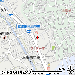 東京都町田市本町田4367-2周辺の地図