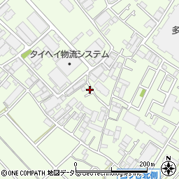 神奈川県相模原市中央区田名3135-11周辺の地図