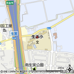 千葉市立生浜小学校周辺の地図