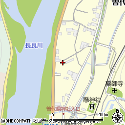 岐阜県美濃市曽代351周辺の地図