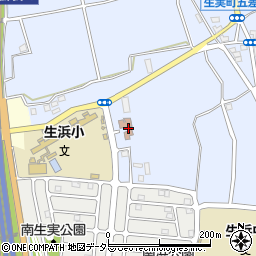 千葉市生浜公民館図書室周辺の地図