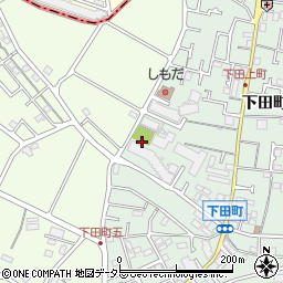 下田町西公園周辺の地図