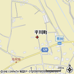 千葉県千葉市緑区平川町1350-2周辺の地図
