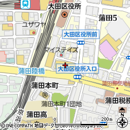 ヴィクトリア蒲田店周辺の地図