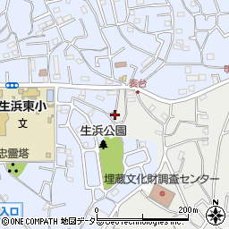 千葉県千葉市中央区南生実町1219-1周辺の地図