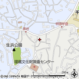 千葉県千葉市中央区南生実町1227-5周辺の地図