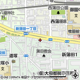トータルライフケア蒲田周辺の地図