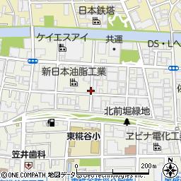 東京都大田区東糀谷5丁目周辺の地図