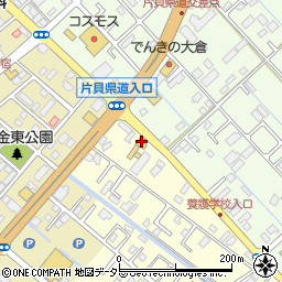 ＨｏｎｄａＣａｒｓ千葉東東金店周辺の地図