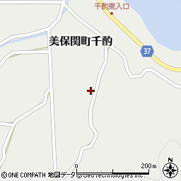 島根県松江市美保関町千酌191周辺の地図