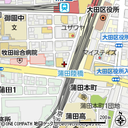 京電システムコンストラクション株式会社　関東支社周辺の地図