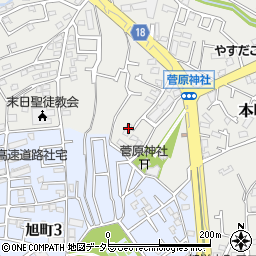 東京都町田市本町田809周辺の地図