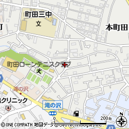東京都町田市本町田1814-4周辺の地図