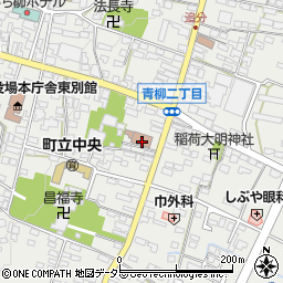 青柳町公民館周辺の地図