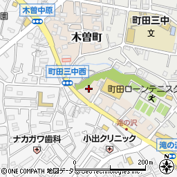 東京都町田市木曽町1829周辺の地図