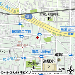 三愛美装株式会社周辺の地図