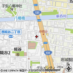 東京都大田区西糀谷2丁目10周辺の地図