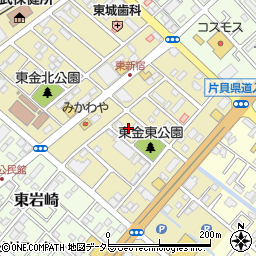 千葉県東金市東新宿15周辺の地図
