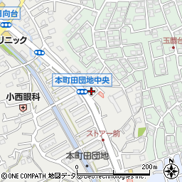 東京都町田市本町田3676周辺の地図