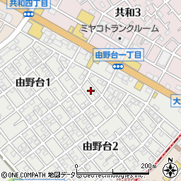 神奈川県相模原市中央区由野台1丁目28周辺の地図