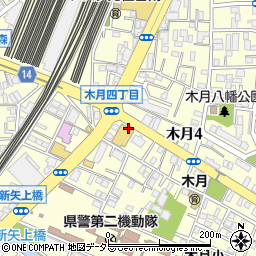 ピーシーデポスマートライフ　日吉店周辺の地図