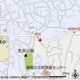 千葉県千葉市中央区南生実町1223-1周辺の地図