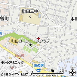 東京都町田市本町田1815-9周辺の地図