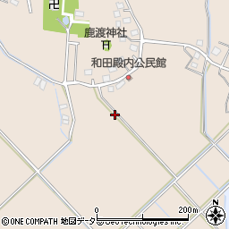 千葉県東金市田中周辺の地図