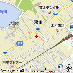 秋葉医院周辺の地図