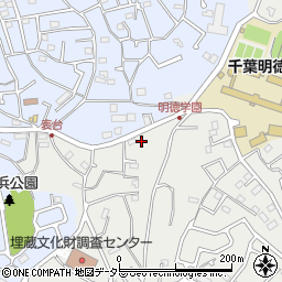 千葉県千葉市中央区南生実町1241-3周辺の地図