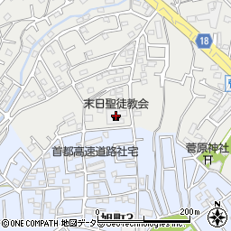 東京都町田市本町田1385周辺の地図