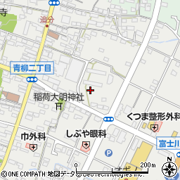 山梨県南巨摩郡富士川町青柳町1278周辺の地図