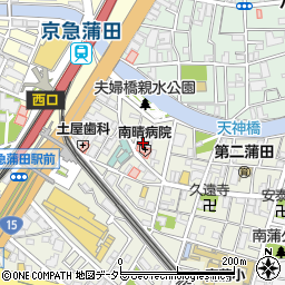 蒲田公衆浴場商業協同組合周辺の地図