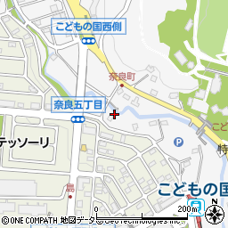 神奈川県横浜市青葉区奈良町974-2周辺の地図