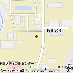 千葉県東金市丘山台周辺の地図