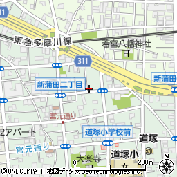 坂本印刷所周辺の地図