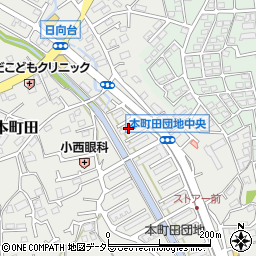 東京都町田市本町田862周辺の地図