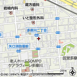 山本米店周辺の地図