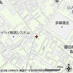 神奈川県相模原市中央区田名3351-13周辺の地図