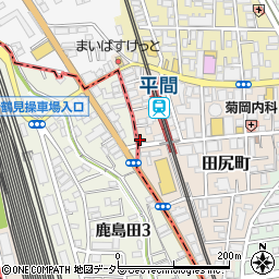 かしまだ電化周辺の地図