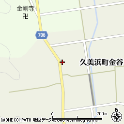 京都府京丹後市久美浜町金谷617周辺の地図
