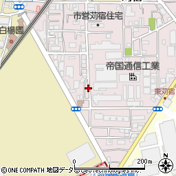 神奈川県川崎市中原区苅宿43-54周辺の地図