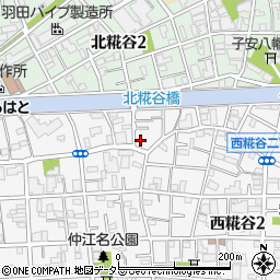 東京都大田区西糀谷2丁目1-11周辺の地図