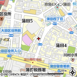 株式会社ケアサービス 居宅支援 蒲田周辺の地図